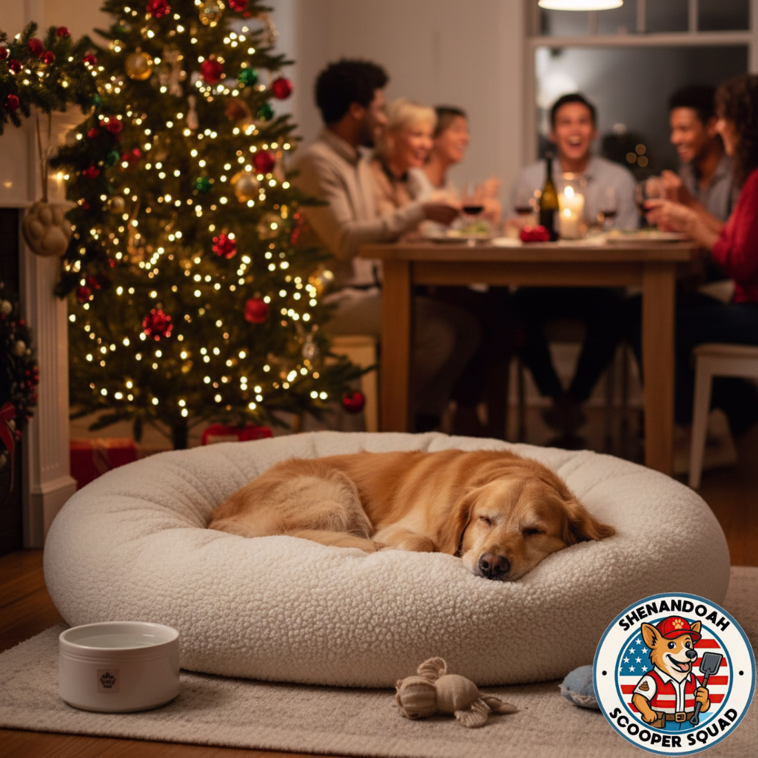🎄🐾 Hosting for the Holidays? Help Your Dog Keep Their Cool! 🐕💛